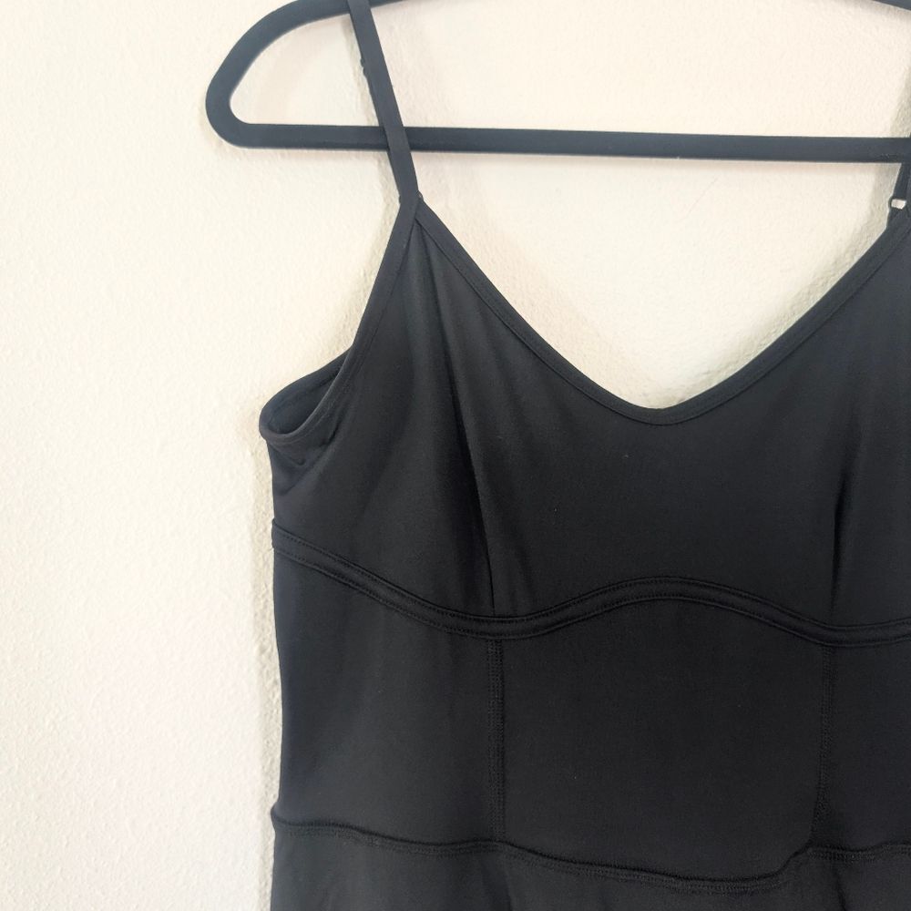 JoyLab Game Day Strappy Active Dress Romper Black Size Medium - Picture 4 of 8